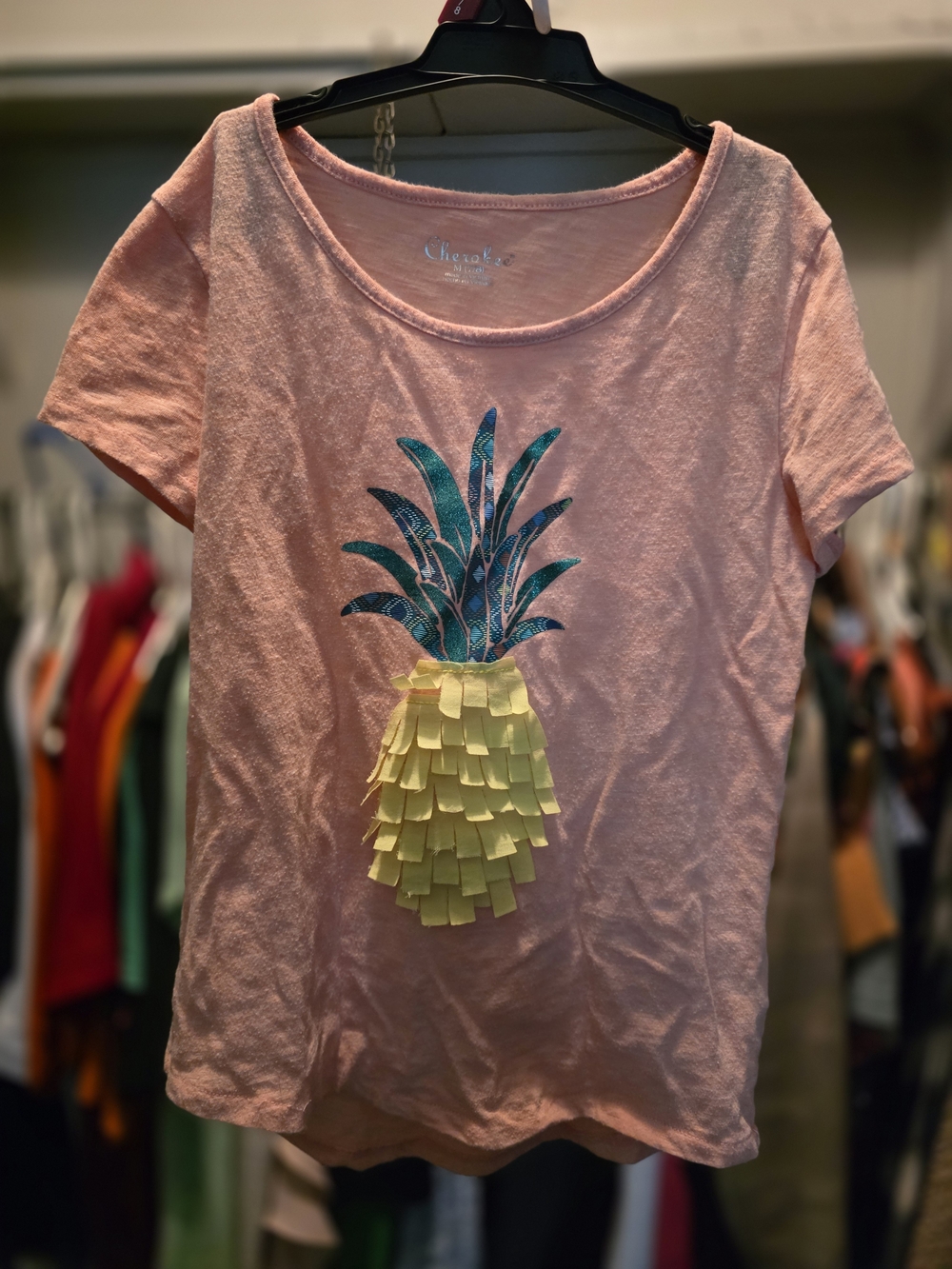Cherokee Girls Fun Pineapple Shirt